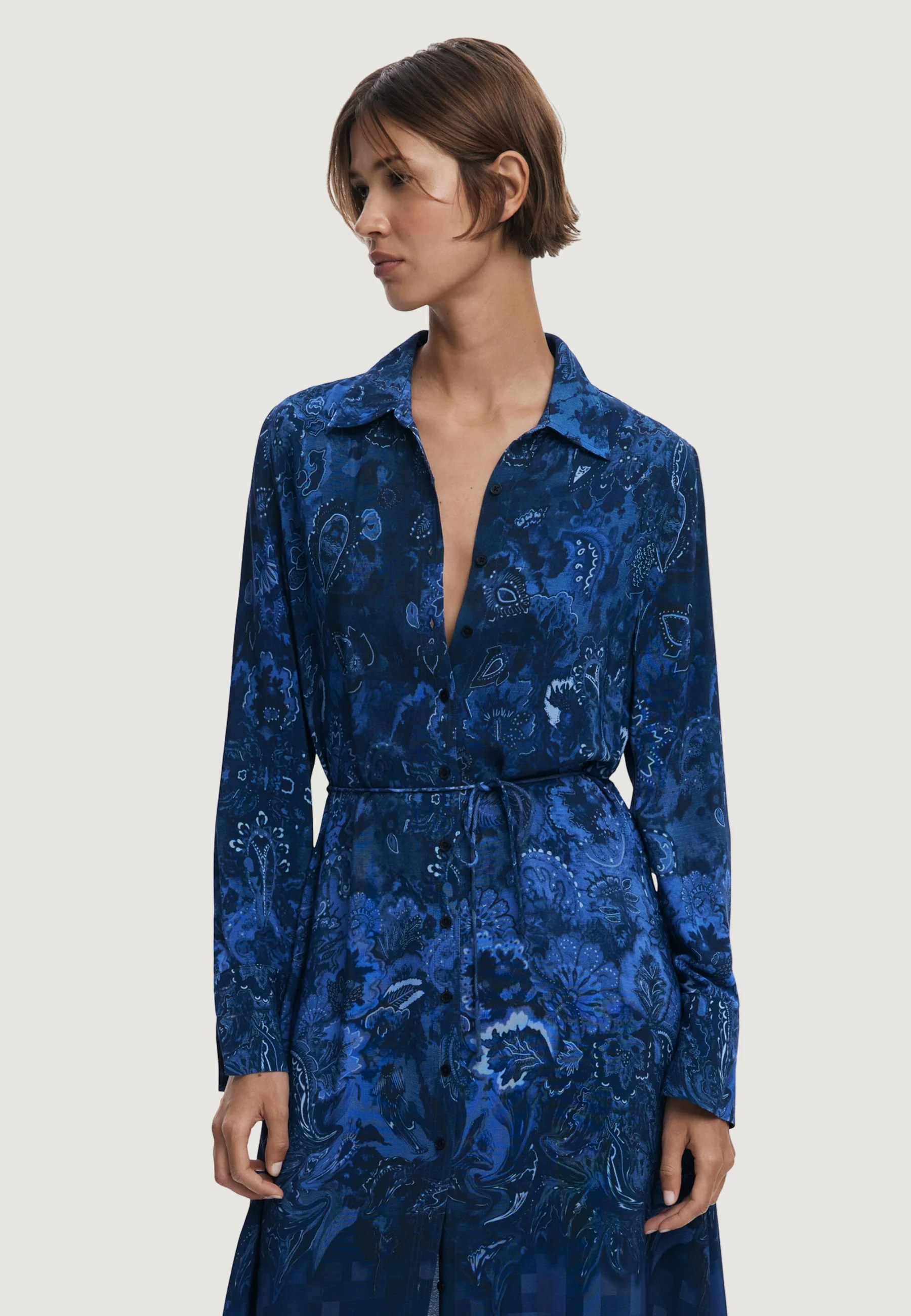 Vestito lungo Desigual VEST_CAMISEROLICUAD - Image 2