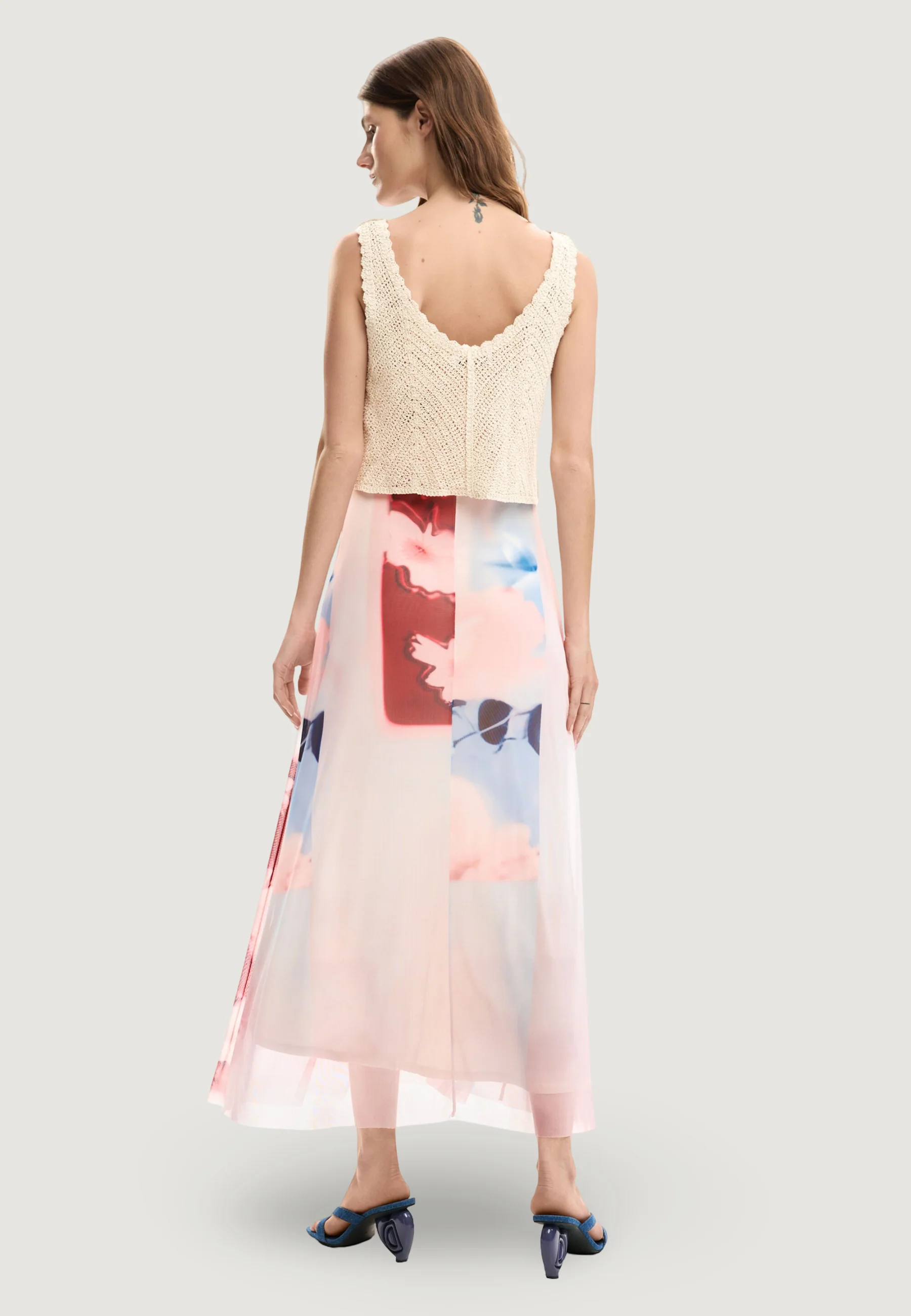 Vestito lungo Desigual VEST_FRIDA - Image 4