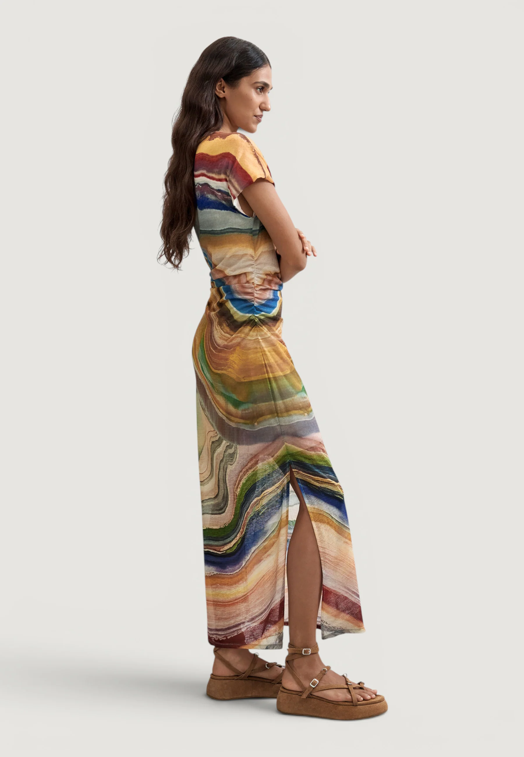 Vestito lungo Desigual VEST_ZAGREB - Image 3