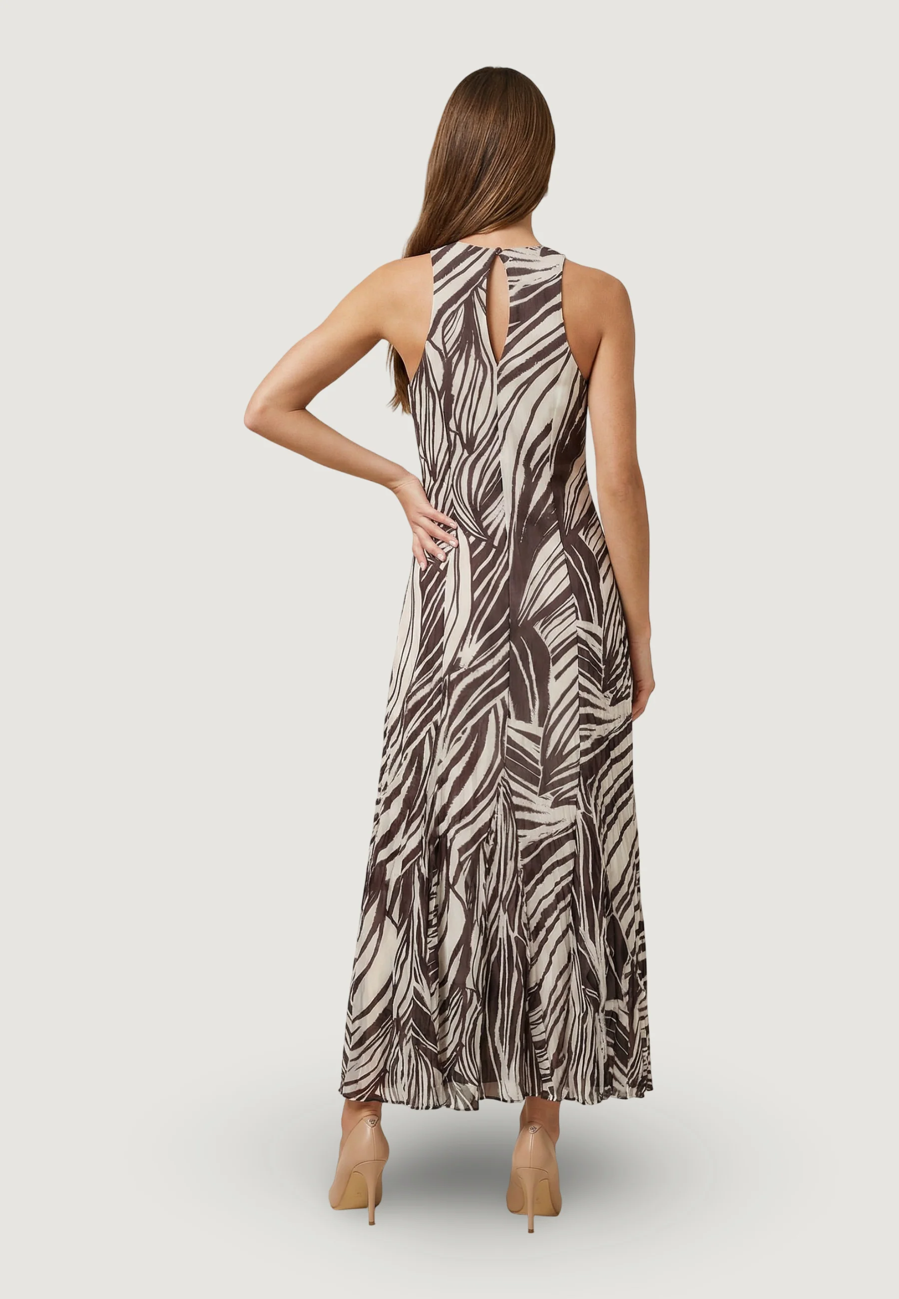 Vestito lungo Guess SL SERAFINA MESH LONG DRESS - Image 4