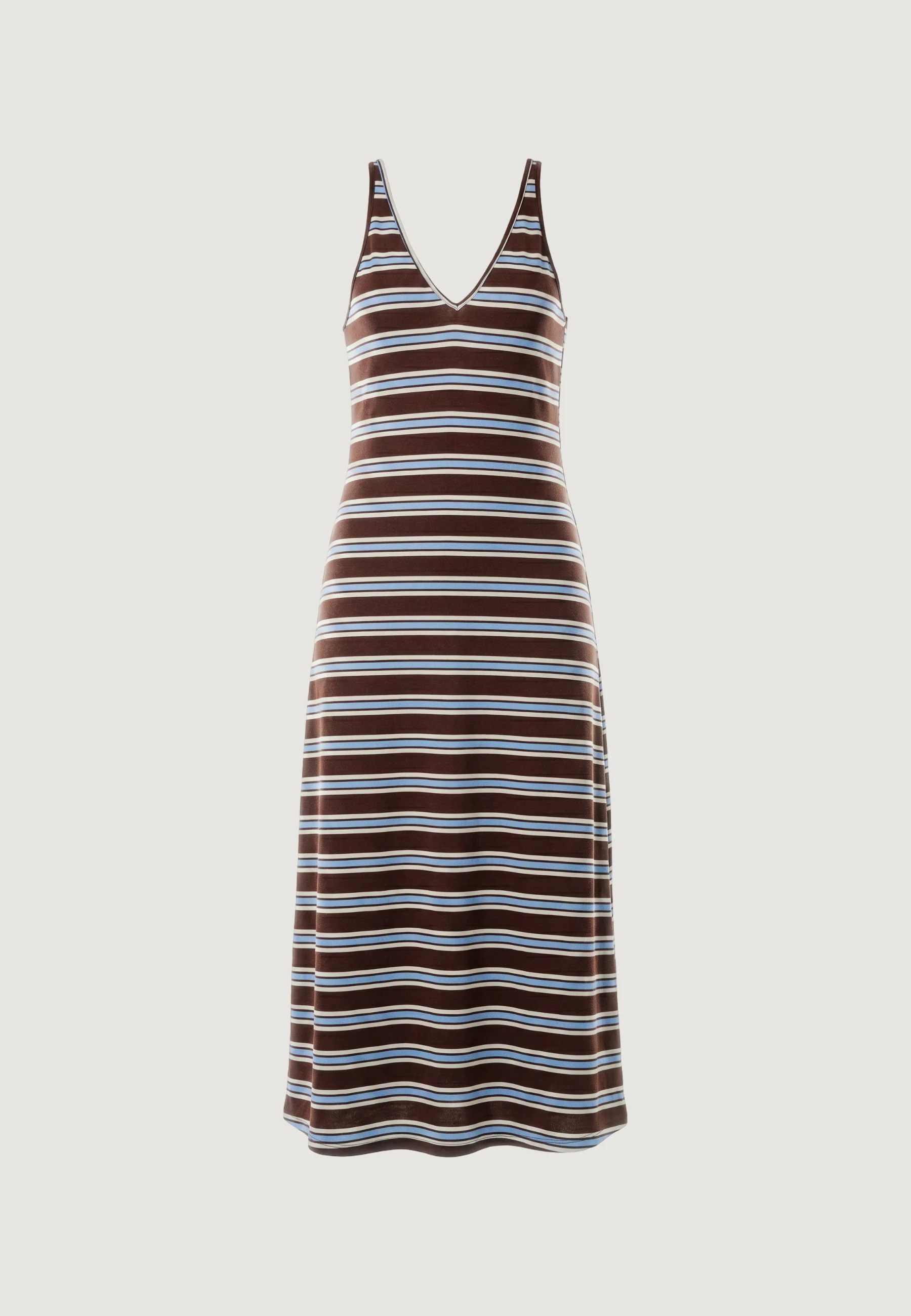 Vestito lungo I am Abito Cotone Righe - Image 4