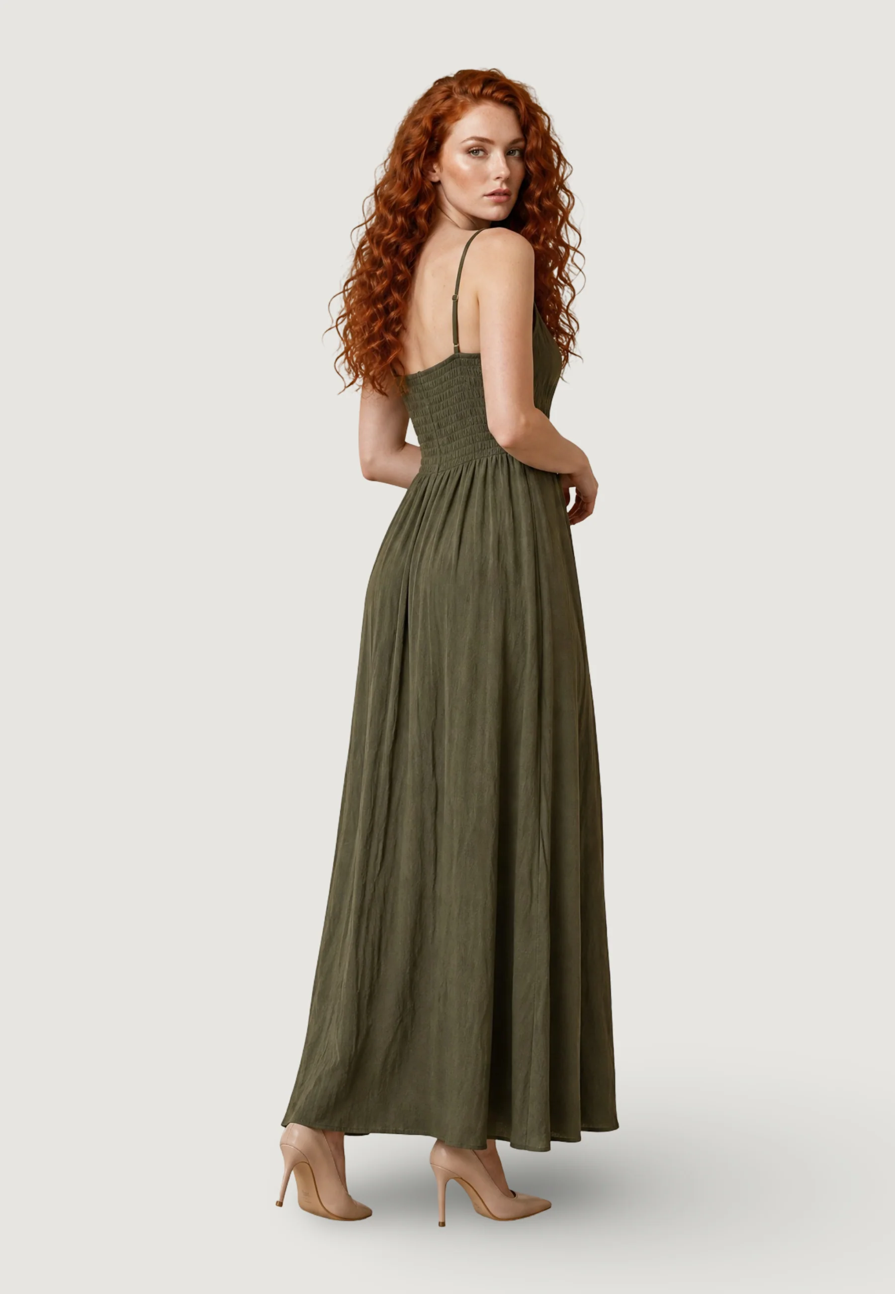 Vestito lungo I am Abito Viscosa Spalline - Image 3