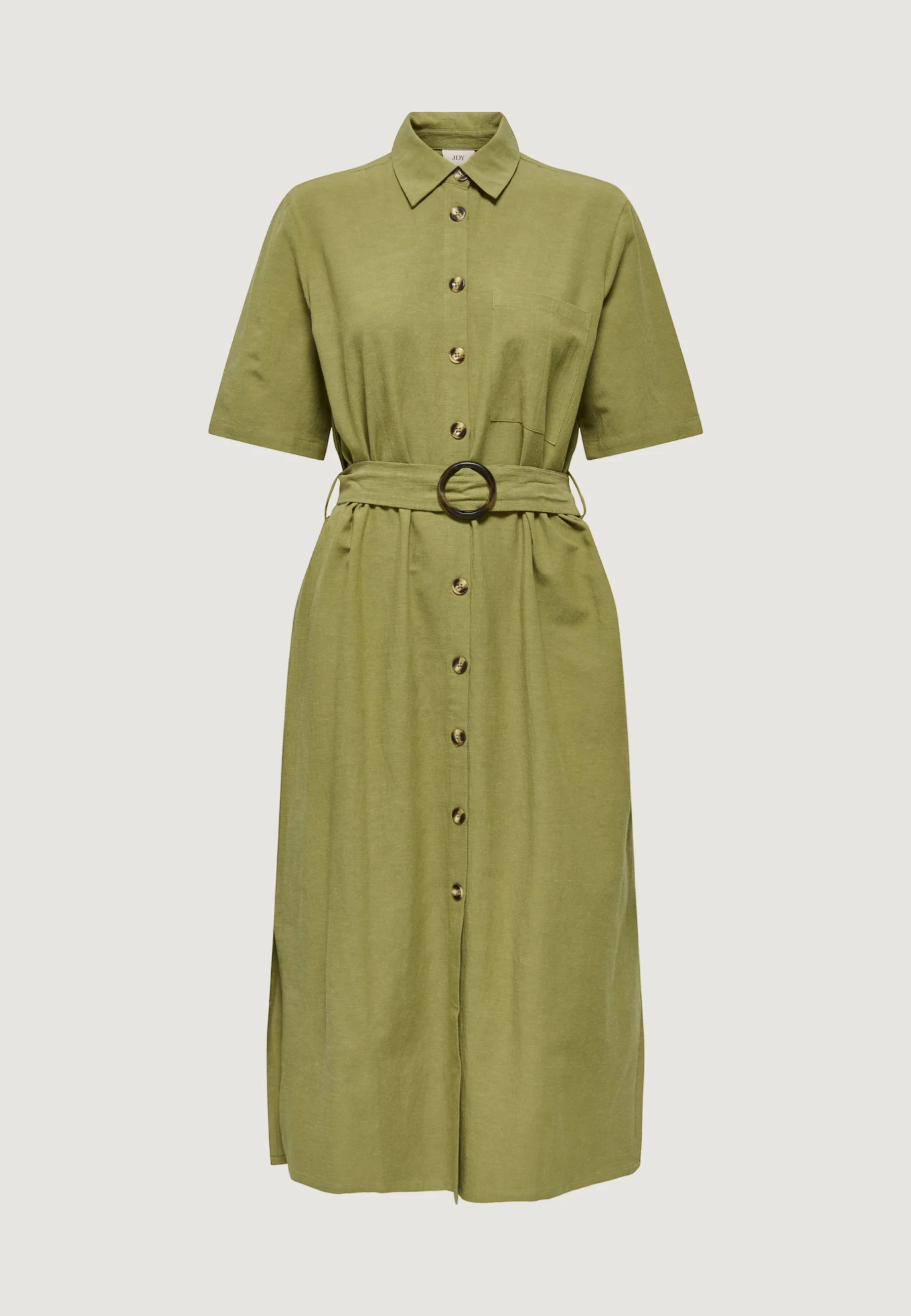 Vestito lungo Jacqueline de Yong Jdymilan Linen S/S Midi Dress Wvn - Image 2
