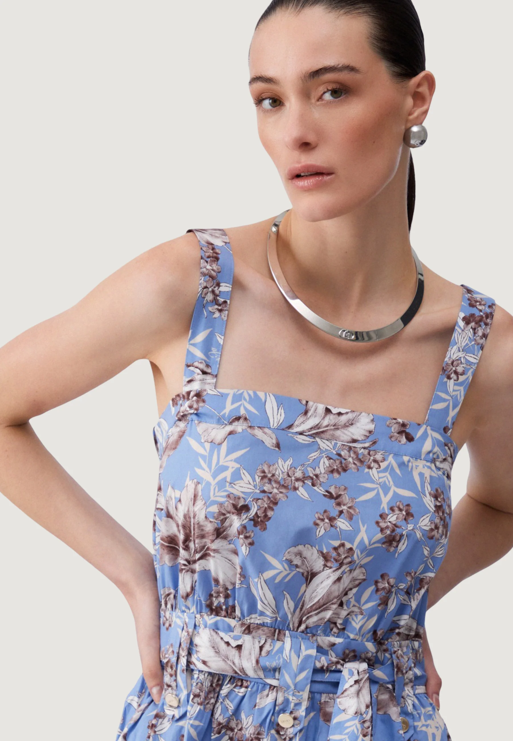 Vestito lungo Liu-Jo 3.0 ABITO TS.NAV - Image 3
