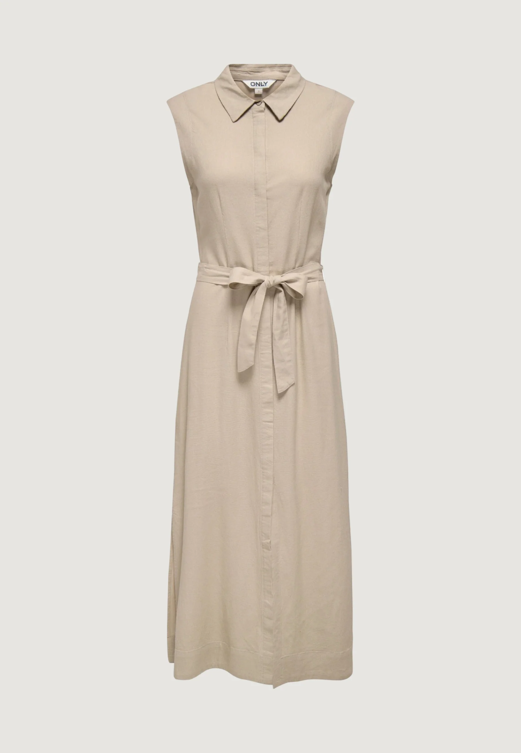 Vestito lungo Only Onlgoa Sl Linen Bl Shirt Dress Cc Pnt - Image 2