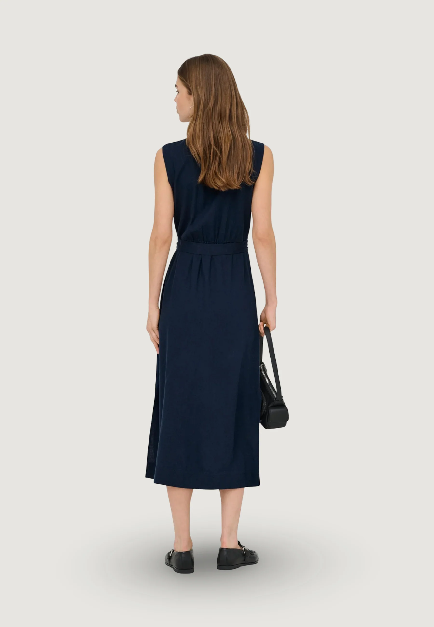 Vestito lungo Only Onlgoa Sl Linen Bl Shirt Dress Cc Pnt - Image 3