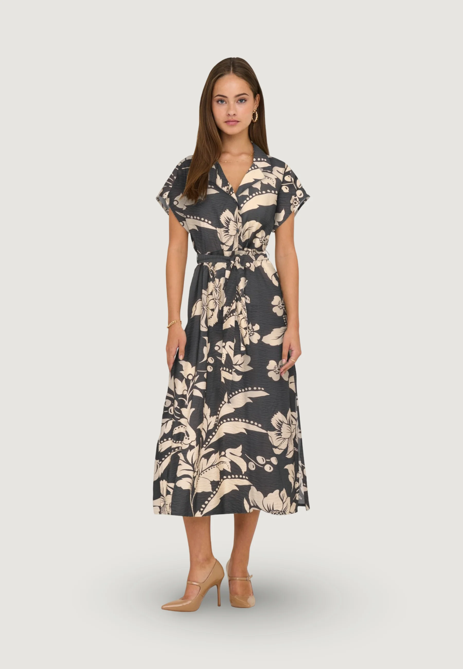 Vestito midi Jacqueline de Yong Jdytroya Life S/L Midi Dress Wvn Dia - Image 2