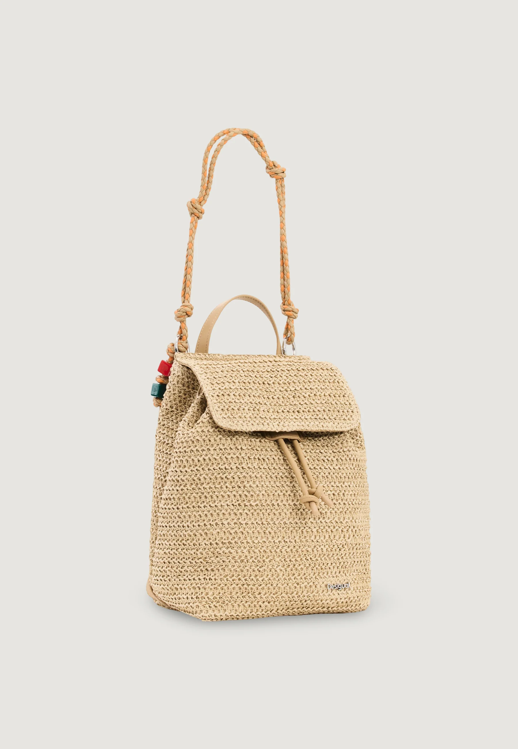 Zaino Desigual BACK_HALF LOGO RAFFIA L - Image 2