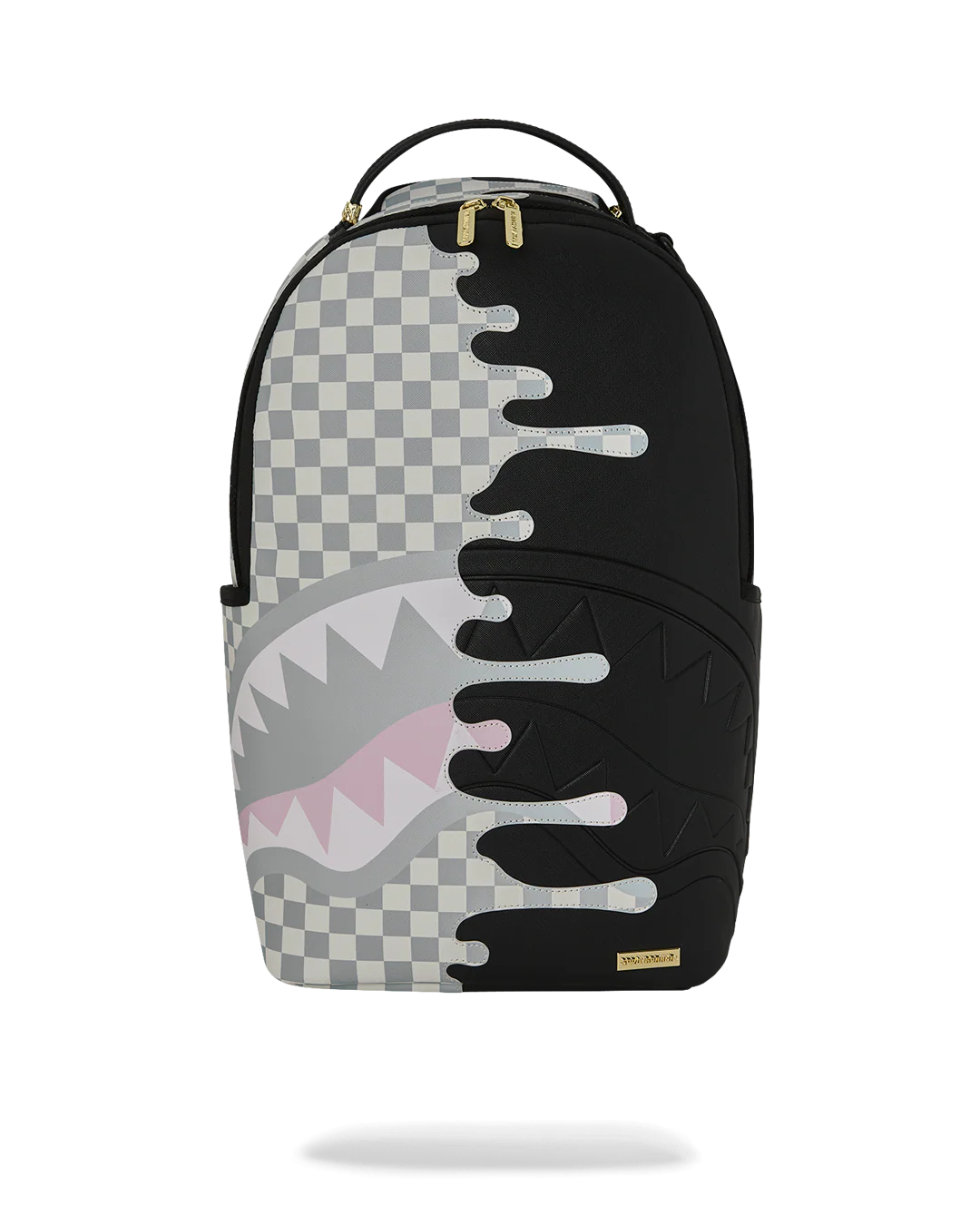 Zaino Sprayground CREAM CHECK UNFINISHED SHARK DLXSV BACKPACK