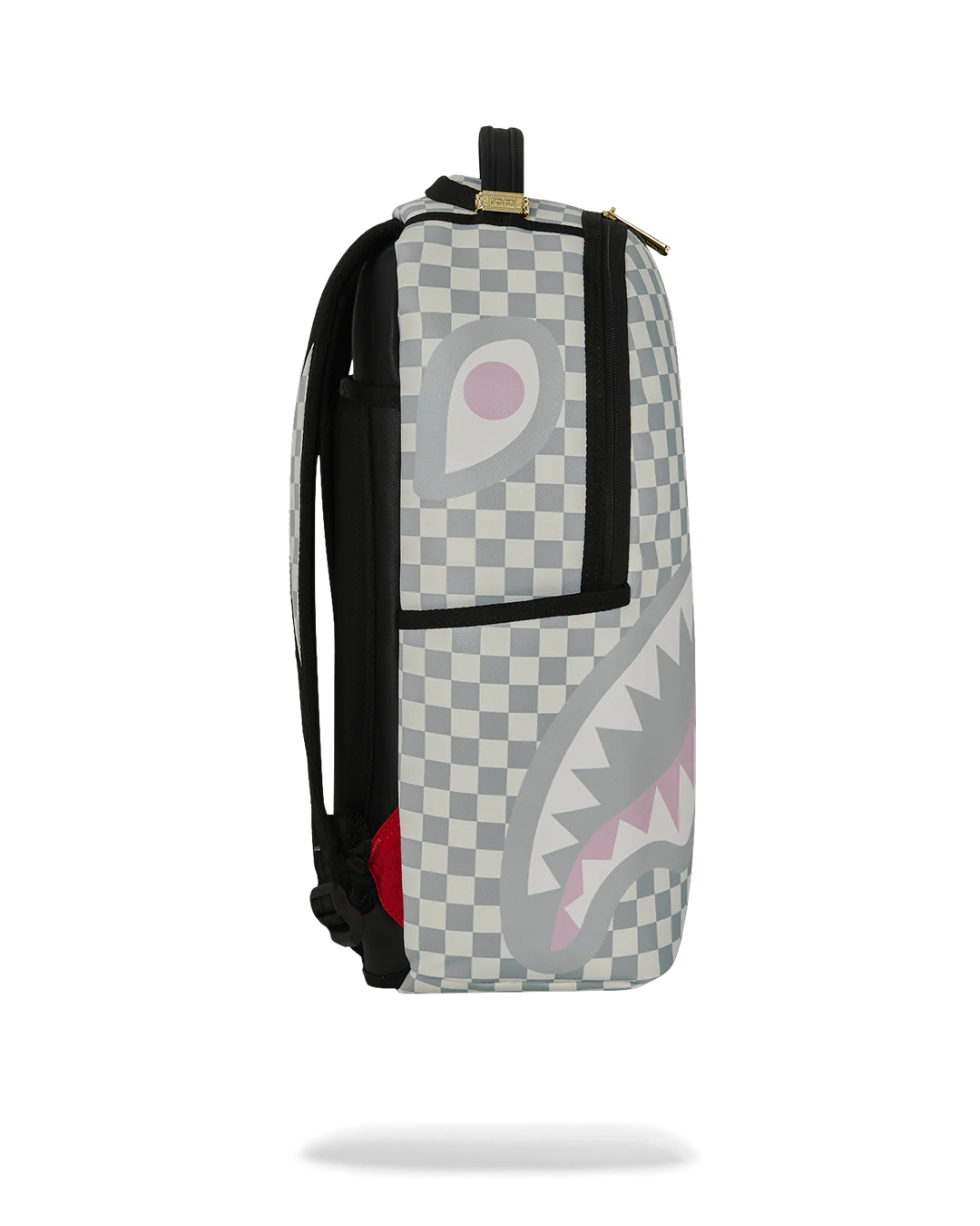 Zaino Sprayground CREAM CHECK UNFINISHED SHARK DLXSV BACKPACK - Image 5